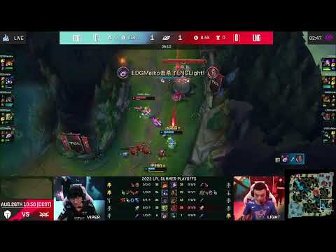 Meiko destroys Light with Lulu in 2v2 (LNG vs EDG)