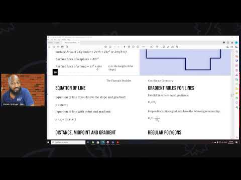 ALL the formulae for CSEC MATHS