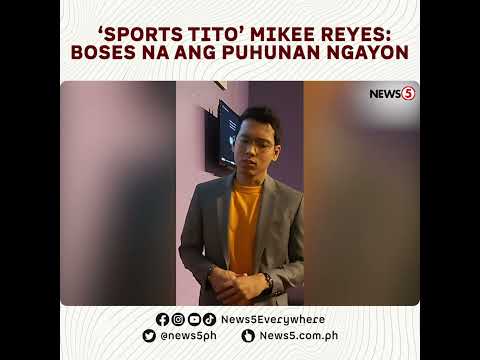 Naging adjustment ni ‘Sports Tito’ Mikee Reyes sa pagiging bagong host sa #FrontlinePilipinas
