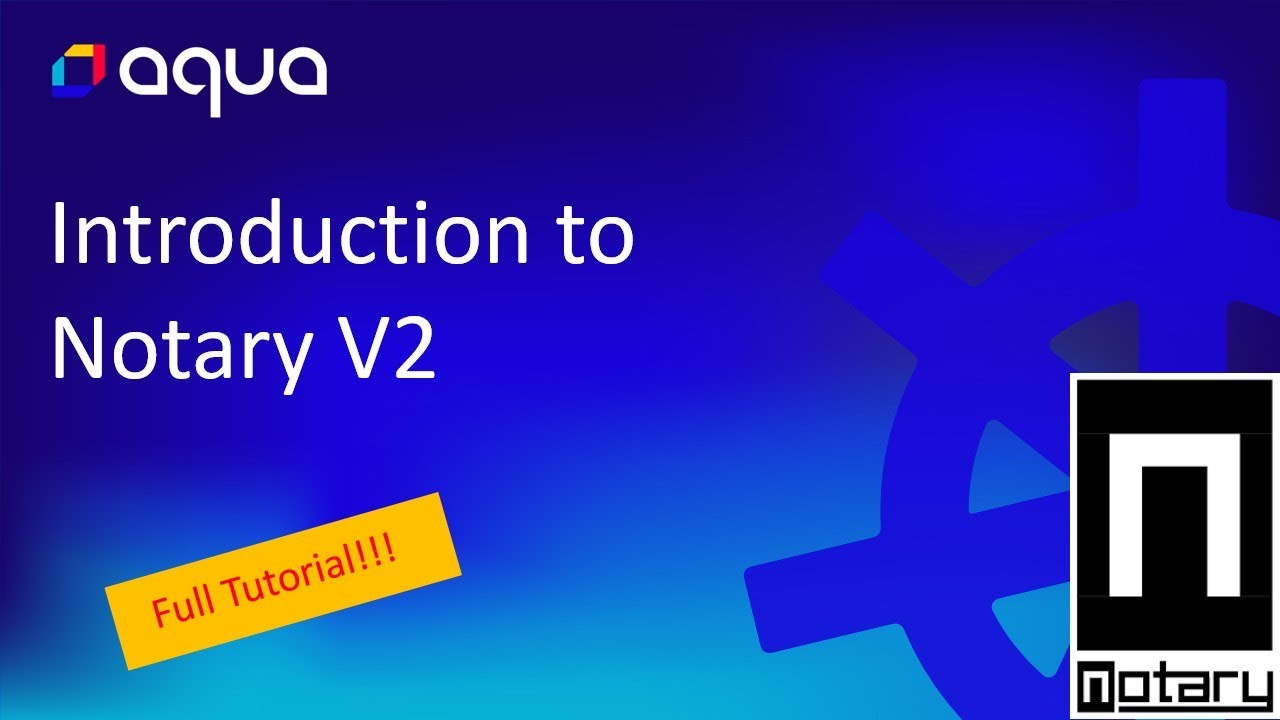 Introduction to Notary V2 - Full tutorial