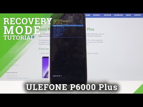 How to Enter Recovery Mode in ULEFONE P6000 Plus - Recovery Features