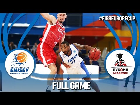 BC Enisey (RUS) v Lukoil Academic (BUL) - Full Game - FIBA Europe Cup 2016/17