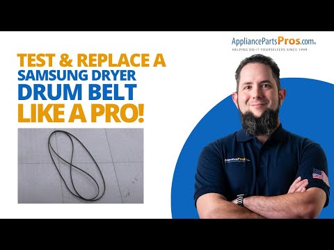 FIX Your Samsung Dryer With This SIMPLE Belt Replacement