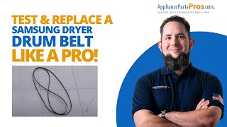 Fix Your Samsung Dryer With This Simple Belt Replacement