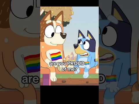 BLUEY’S FIRST GAY COUPLE! 🏳️‍🌈 #gaynews #bluey #lgbtq