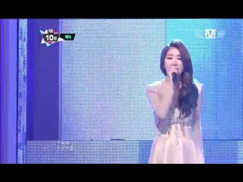 엠카운트다운 - 제아_그대가 잠든 사이 (While you're sleeping by JeA@Mcountdown 2013.1.24)