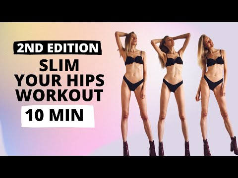 Hips Slimming Workout for Small Toned Hips 2nd Edition / Nina Dapper thumnail