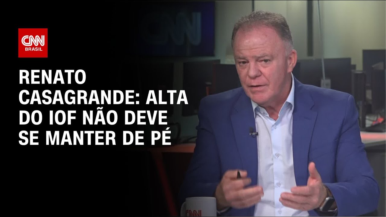 Alta do IOF não deve se manter de pé, avalia governador do ES à CNN | BASTIDORES CNN