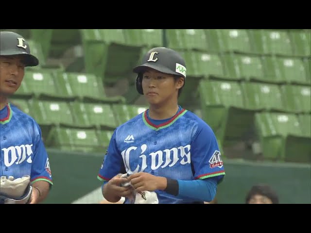 【ファーム】ライオンズ・鈴木 先制のタイムリー3ベースヒット!! 2018/7/21 L-E(ファーム)