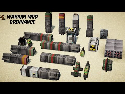 Ordinance, Nuclear Bombs, Rocket Aiming and Big Explosions - Warium Mod