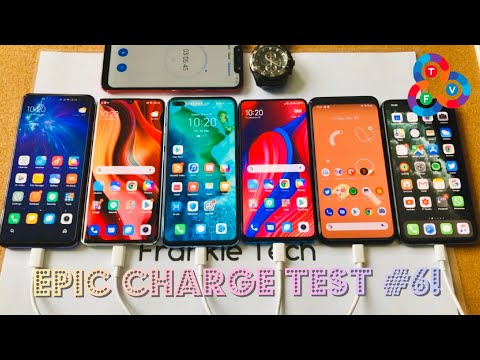 Redmi K30 vs Note 10 Pro vs Honor V30 vs Mi 9T Pro vs Pixel 4 XL vs iPhone 11 Pro Max - Charge Test!
