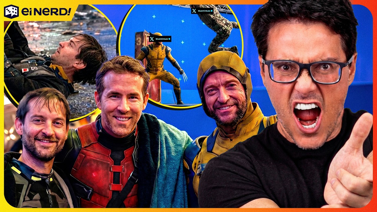 VAZOU! TOBEY ARANHA VS WOLVERINE E DEADPOOL EM VINGADORES: DOOMSDAY!
