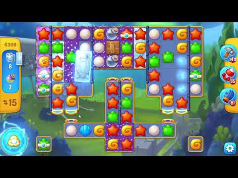 Fishdom 4308 Level - NO BooSTERS