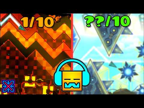 Ranking the Top 40 Geometry Dash Levels By Their Songs!