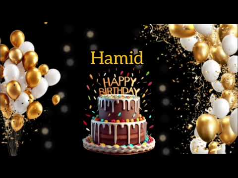 Hamid Birthday Song 🥳 l Happy Birthday Hamid 🎈 #viralvideo @Arsal_Rhythm 