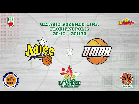 QUADRANGULAR FINAL | ADIEE AVAÍ x OMDA TUBARÕES | ESTADUAL SUB-15 DE BASQUETE MASCULINO 2022