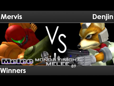 MNM 89 - Mervis (Samus) vs Denjin (Fox) Winners - Melee