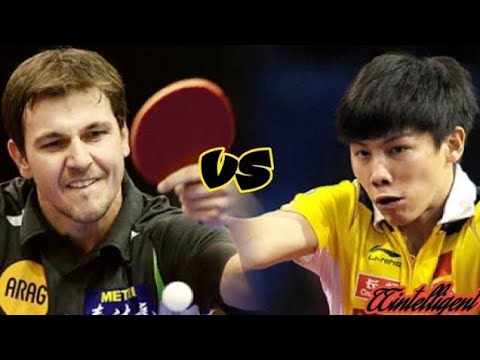 Timo Boll vs Chen Qi - WTTC 2011, Rotterdam.   (Short. ver)
