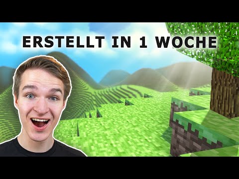 Minecraft in 1 Woche programmieren, aber mit besserer Grafik (+Download) | Challenge