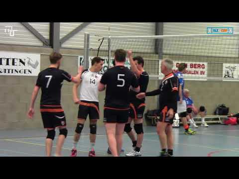 Volleybal Heren 2e kl. I: s.v. Vledder H1 - C.S.V. H5 [27-03-2018]