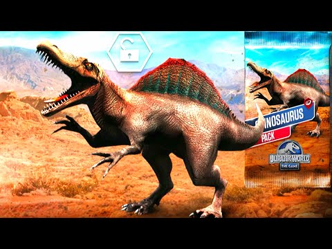 UNLOCK SPINOSAURUS VS SPINOSAURUS GEN 2 VS CHROMASPINUS BATTLE | JURASSIC WORLD THE GAME