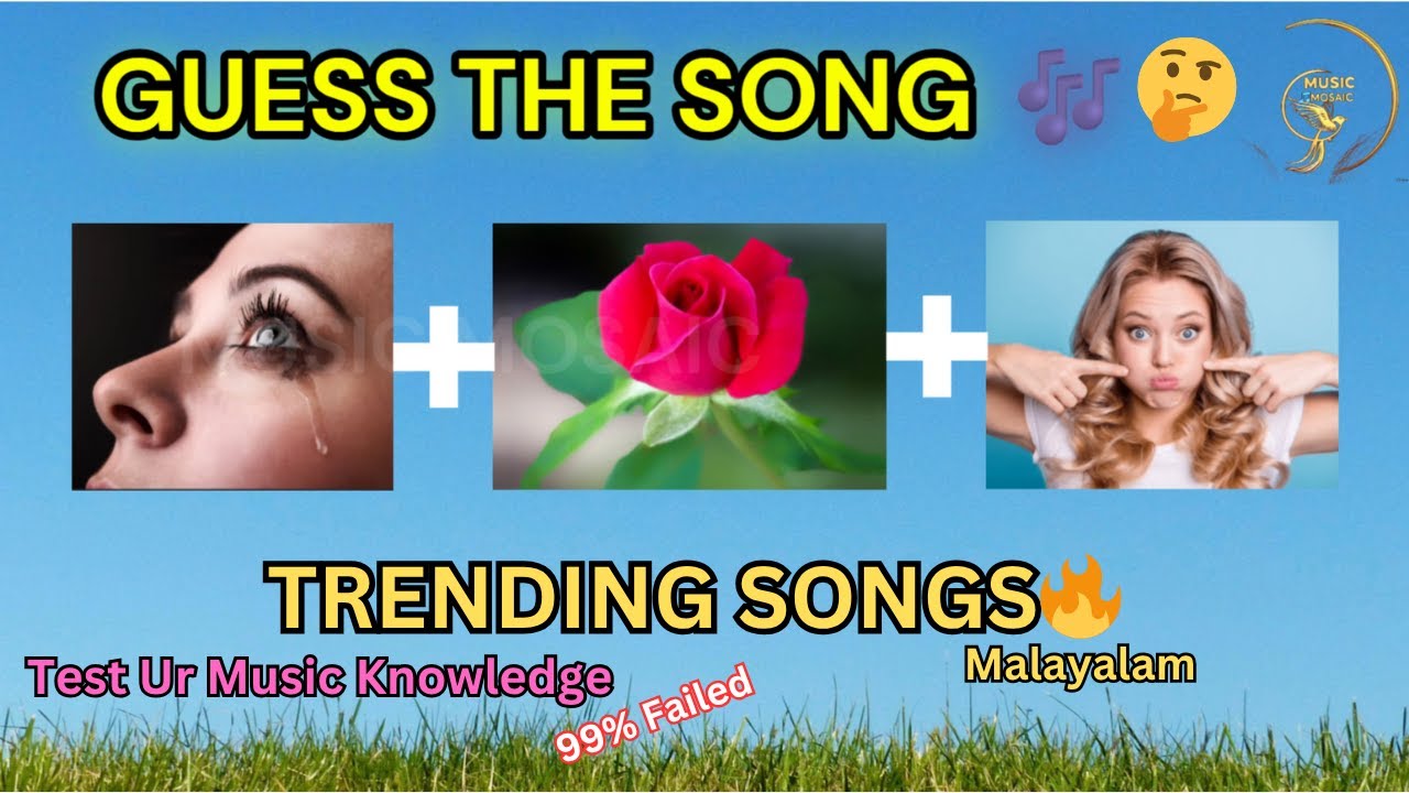 🎵 🤔Guess the Song Challenge 2025 🎶 | Trending Malayalam Hit Songs | Malayalam Music Game