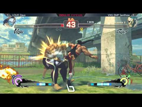 SSF4AE @ NLBC #28 - LOUD Zeus vs EMP Santhrax - Winners Final