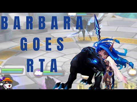 WATER BEAST RIDER (Barbara) goes RTA | Summoners War