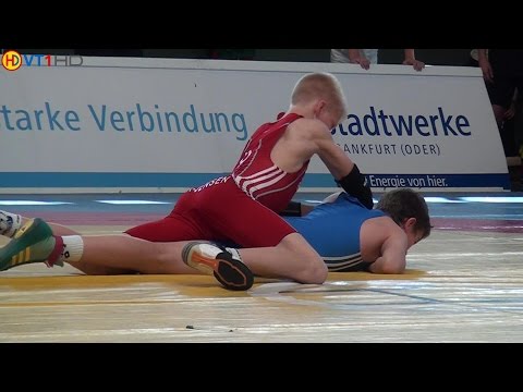 Ringen int. Brandenburg-Cup 2014 B-Jugend (Gr./Rö.) - 50kg Pool B, R 1