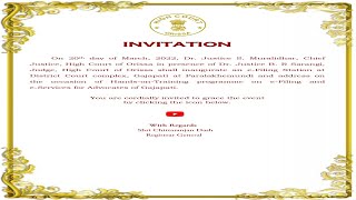 Inauguration of e-Filing Station at District Court complex, Gajapati at Paralakhemundi on 20-03-2022