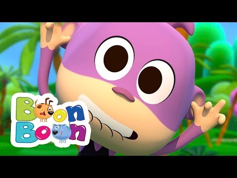 Povestea unui maimuțel - Cântece cu dans pentru copii de grădiniță |  Cântece BoonBoon