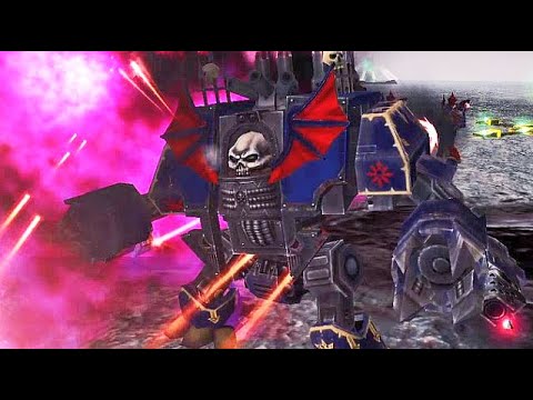 ECHO OF HERESY | Night Lords vs Salamanders! - Warhammer 40K: Dawn of War Soulstorm