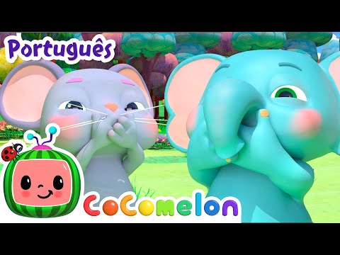 Capa de Canção do soluço | Cocomelon em Português | Desenhos Animados e Músicas Infantis