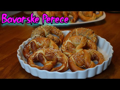 ORIGINALNE BAVARSKE PERECE BEZ ČEKANJA DA TESTO NARASTE/ BAYERISCHE BREZEL/SOFT PRETZELS/2024