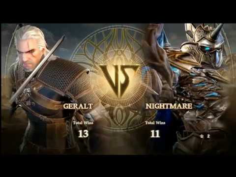 Ring out 2018 SoulCalibur VI (Pre Day 1) - KDZ (Nightmare) vs Linkorz (Geralt)