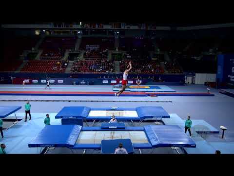 ALTINDAG Elmas Ertug (TUR) M - 2022 Trampoline Worlds, Sofia (BUL) - Q Trampoline Exercise 1