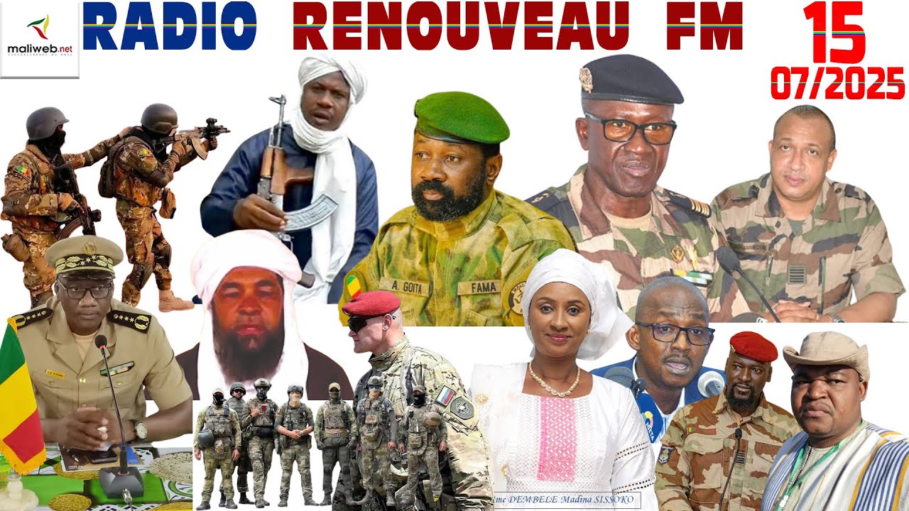 La Revue de Presse de la RADIO RENOUVEAU FM du 15 Juillet 2025