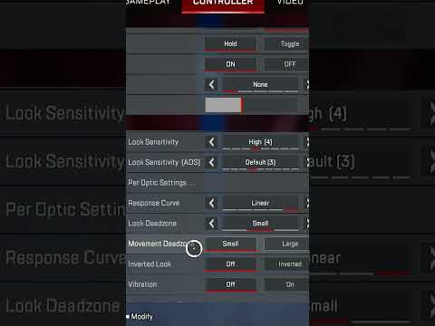 The BEST Controller Settings In Apex Legends...