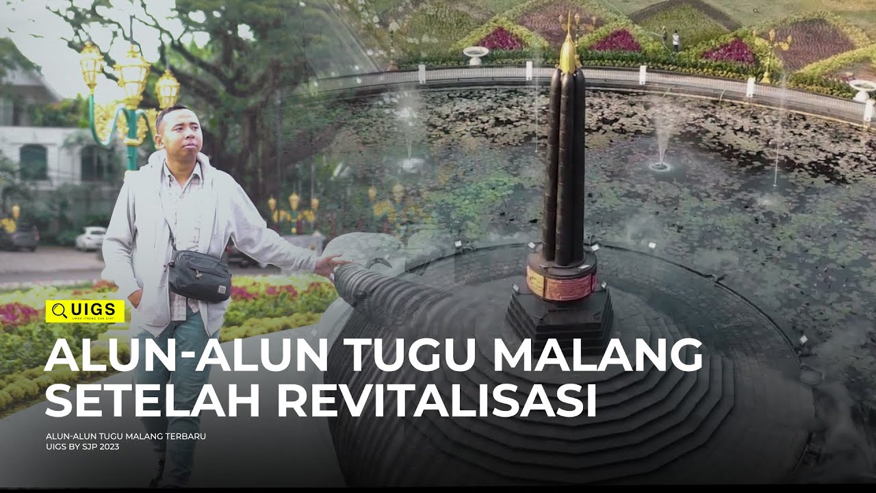Alun - Alun Tugu Malang, Destinasi Wisata Tengah Kota