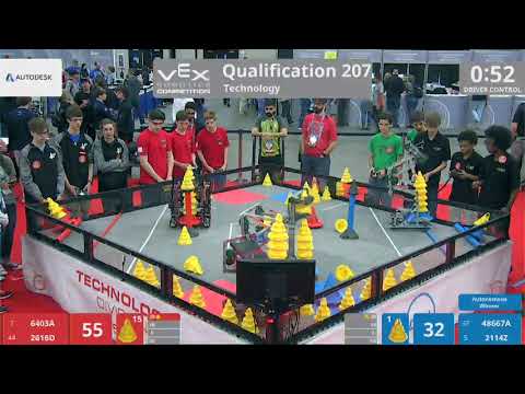 2018 VRC Tech Q207 - 6403A 2616D vs 48667A 2114Z - 103 to 80