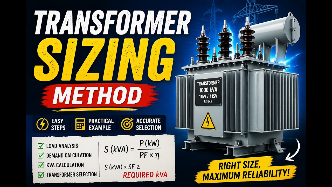 Transformer Sizing Method – Practical Guide for Engineers