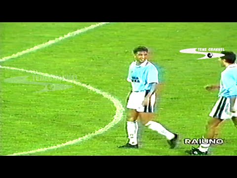 LAZIO-PIACENZA 3-2 COPPA ITALIA GARA DEL 12 OTTOBRE 1994 SERVIZIO DA MERCOLEDI SPORT.#CASASTENE