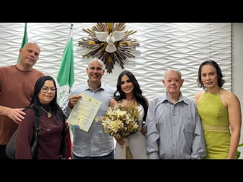 CASAMENTO DA MINHA FILHA NO CIVIL EM CURVELO MINAS GERAIS 
