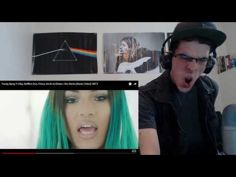 Young Spray ft Chip, Stefflon Don, Frisco, Devlin & Ghetts | Sho Remix [Music Video] | REACTION