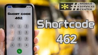 How to use 462 short code to unblock T  mobile short code texting
