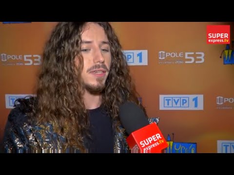 Michał Szpak w szoku po wygranej w Opolu