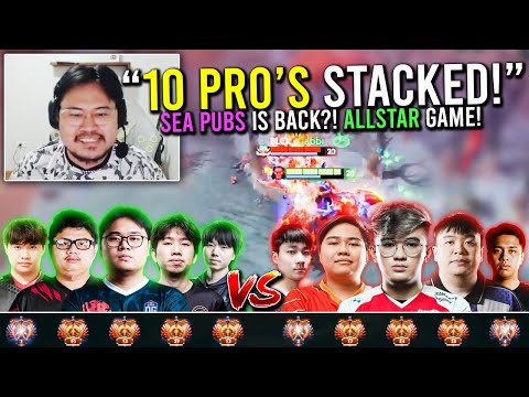 "10 PRO'S STACKED ALLSTAR GAME! SEA PUBS IS BACK?!"🔥