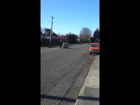 Rm125 go cart first test run 615.co.nz