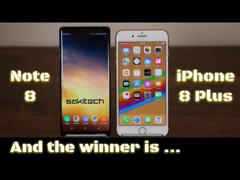 iPhone 8 Plus vs Samsung Galaxy Note 8: Full Comparison