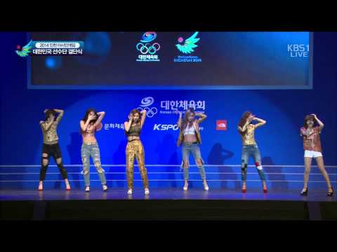 140911 - Number 9 - T-ARA @ KBS 2014 17th Incheon Asian Games